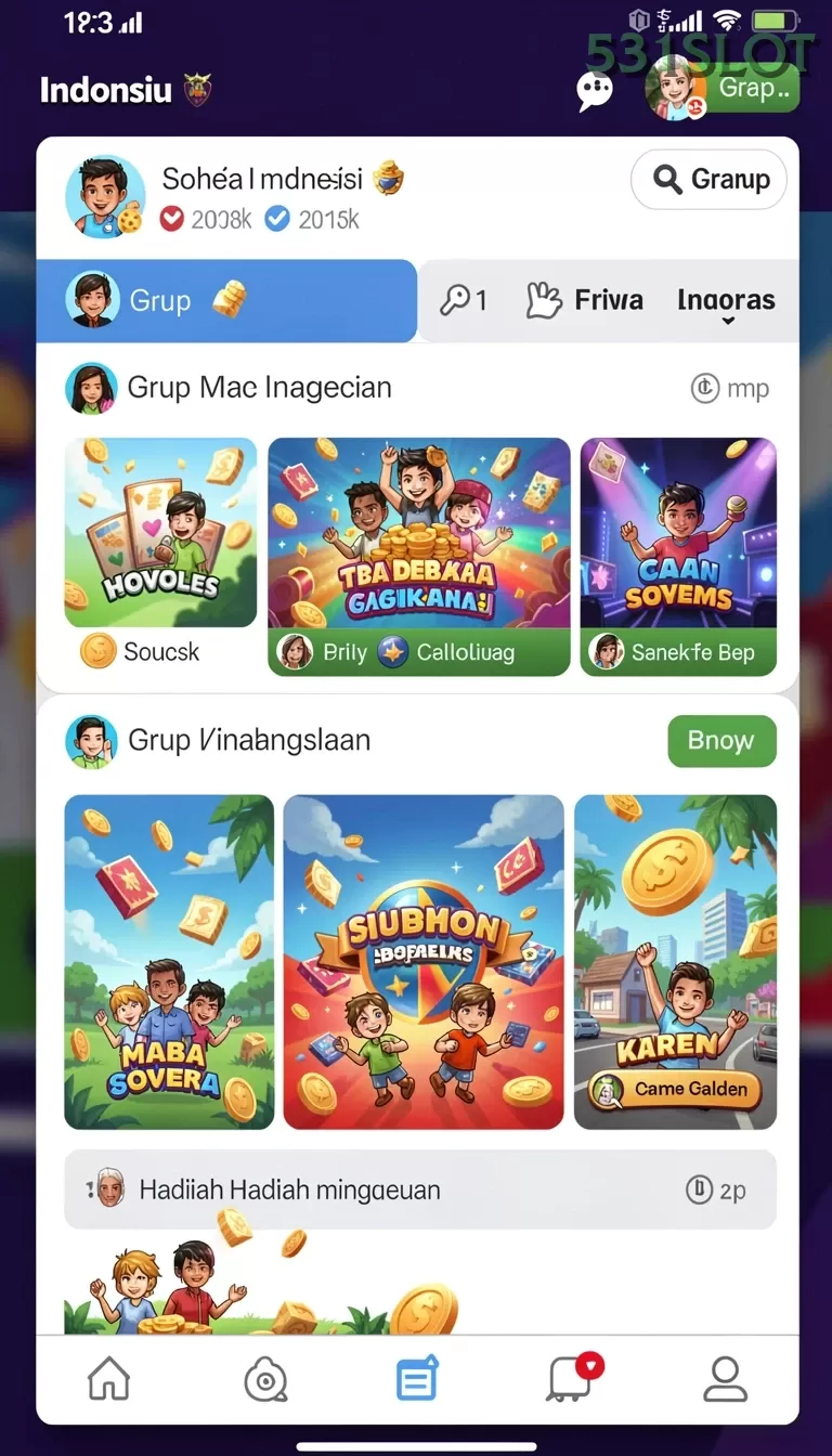 Cuplikan layar AAKASINO — aktivitas
