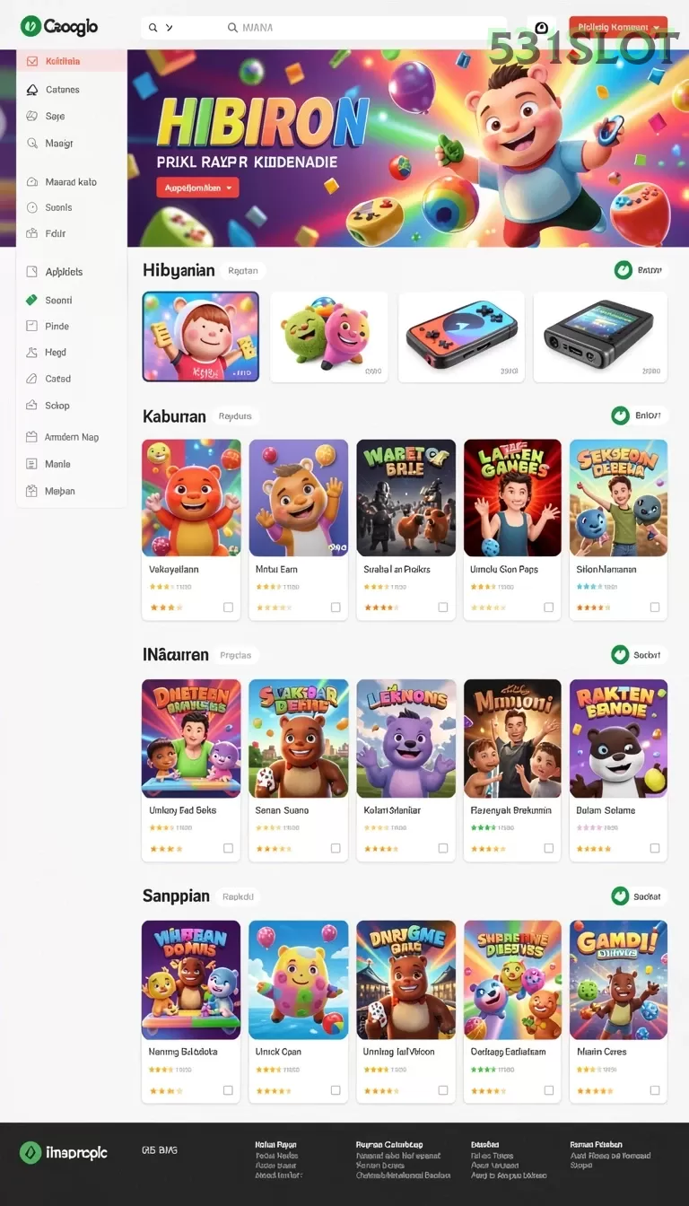 Cuplikan layar SLOTSRI — halaman utama